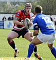 BACK IN THE FOLD: Chris Clarke returns from a two-month injury lay-off on Sunday. 