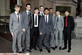 HERE come the boys in their sharp suits. 