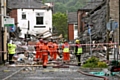 BLAST scene: the explosion on Buckley Street 
