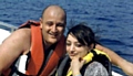 HONEYMOON . . . Sajid and Shasta Khan 
