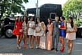 TRUCKED IN: Radclyffe students looked their best for the party — and certainly made an entrance 
