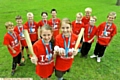 St Paul's School rounders team, from left, back: Alec Leedale, Matthew Berry, Robert Berry, Nancy Chadwick, Rhys Forshaw, Aimee Greenwood, Matthew Berry, Josh Hardman, Myles Edmondson. Front: Captains Tyla Hoyle and Lucy Burman. 
