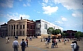 Artist’s impression of the cinema plan for the old town hall 
