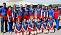 OLDHAM Netball Club under-13s are pictured after keeping hold of the Brean Sands title. 