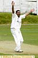 MOHAMMED ZAMAN KHAN: climbing the professionals’ averages following excellent performances for Royton. 