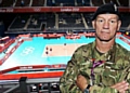 VITAL role: Corporal Martin Brindley was on duty at Earl’s Court Exhibition Centre, home to the Olympic volleyball competition 
