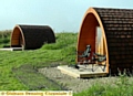 CAMPING pods . . . part of the redevelopment. 

