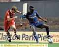 PACE TO BURN . . . Latics must make the most of Jordan Slew’s lightning qualities. 
