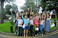 WE did it! Crompton House pupils celebrate 
