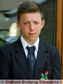 NATHAN Jones in his Lancashire blazer. 