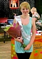 LESS is more . . . Eve McKenzie after slimming from a size 20 to a size 10 
