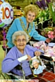 Rose Carpenter with the Mayor of Oldham, Olwen Chadderton 
