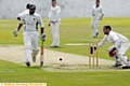 SAFELY HOME: Glodwick professional Rehan Rafiq makes up his ground during his terrific knock of 91.  