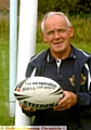 FED up: Hollinwood Rugby Club secretary Fred Halliwell has had enough of travellers and vandalism 
