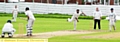 LOSING BATTLE . . . Royton pro Mohammed Zaman Khan tries in vain to break through against Rochdale. 