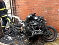 Adam’s prized possession was destroyed by the blaze 

