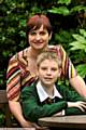 Grateful: Thomas and mum Kate