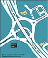 THE new roundabout layout 
