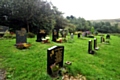 GRAVE concern . . . at Saddleworth Parish Cemetery 