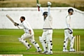 ECSTASY . . . Stuart Moore (right) and James Cummins celebrate after steering Heyside to Tanner Cup final glory off the last ball against Glodwick. 