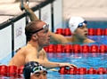 BEN Procter is pictured after the men's 200m freestyle S14 final at the Aquatics Centre in London. 