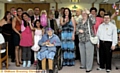 Jessy celebrates her 103rd birthday with friends at the Link Centre 
