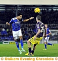 Heading the challenge . . . Korey Smith is convinced Athletic can tame Wolves.