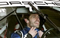 KELVIN behind the wheel of the Porsche 
