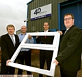 4D Enterprises in action (l-r) Mike Braddock, Steve Wright, Steve Bottomley and Pat Mellor 
