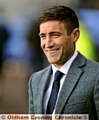 Athletic boss Lee Johnson is delighted to have brought Jonson Clarke-Harris to Boundary Park. 