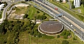 DEVELOPMENT plans . . . the imposing gasholder on the Albert Road site is set to be demolished under new proposals 

