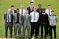 ATHLETIC have unveiled their new intake of scholars: pictured with club chairman Simon Corney (front, left) and Lee Johnson (front, right) are Callum Etches, Jordache Walters, Ryan Ellison, Jack Touhy, Paul Tyson, Ben Grant, Eddie Fulwood, Emil Tansinda and Ellis Gordon. Absent is Danny Byrnes. 