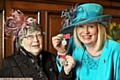 DELIGHTED . . . Margaret Hardy (left) and Richelle Walsh with their medals 
