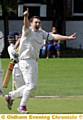 PLENTY TO SHOUT ABOUT: Joe Taylor has impressed with bat and ball for Werneth this season. 