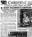 THE Chronicle’s special Coronation edition  

