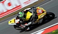 Ashley Beech: the Moorside rider got the first feel of his new bike only three days before the race at Oulton Park. 