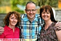 THAT’S what friends are for: Liz Whitworth (left) donated a kidney to Mark Holden (centre). Liz is a lifetime friend of Ruth Holden (right) 