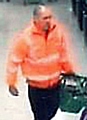 POLICE want to speak to this man in connection with the robbery 
