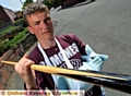 Reece Shearer: pool cue skewered his hand 

