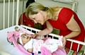 The Countess coos over little Sana Yasar on the children’s ward. Pictures by DARREN ROBINSON, ANTHONY MILLER, LUCY WORDSWORTH and PENNINE ACUTE TRUST 
