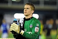 BEN AMOS . . . on loan at Boundary Park in 2010-11 and under contract at Manchester United. 
