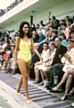 BEAUTY parade: Carol Richmond, aged 21, represents Oldham in 1968  