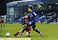 ACTION MAN . . . Korey Smith made a big impression while on loan at Boundary Park last season. 
