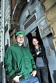 Business partners Mike Williamson (left) and Chris Satchell are opening a new live music venue Basement Live, formerly The Lounge, in Union Street  

