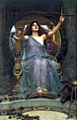 J W Waterhouse’s “Circe” worth around £1.5million. Picture courtesy Gallery Oldham/Public Catalogue Foundation 