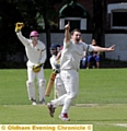 MAN IN FORM . . . Joe Taylor has been a key performer with the ball for Werneth. 