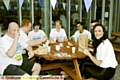 MEMBERS of the Halifax team take a break from preparing and serving food to have their own Big Lunch. View more images on our “buy a photo” tab above 

