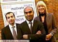 Upturn Enterprise: Naeem Jawaid, Anwar Ali and Maria Williams. 
