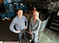 Cory Hopwood and sister Louise Spate: running their company 
