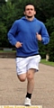 DETERMINED . . . Tony Muir 
